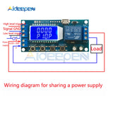 5 30V LED Digital Display Delay Relay Trigger Time Circuit Timer Control Cycle Adjustable Switch Relay Module Time delayed Relay