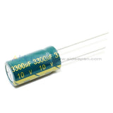 6.3V-450V High Frequency Low Impedance Aluminum Electrolytic Capacitor 10V 3300Uf 10Pcs