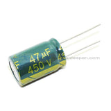 6.3V-450V High Frequency Low Impedance Aluminum Electrolytic Capacitor 450V 47Uf 10Pcs