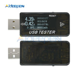 6 in1 USB Tester Charger Doctor LCD Digital Voltmeter Ammeter Power Temperature Current Voltage Meter Battery Capacity Detector
