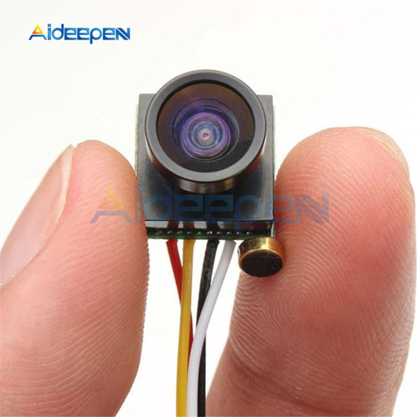 600TVL 1/4 CMOS 1.8mm FPV170 Degree Wide Angle Lens Camera PAL NTSC 3.7 5V FPV Mini Camera For RC Camera Drone FPV