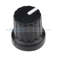 6Mm Wh148 Knob Cap Plastic Threaded Knurled Potentiometer Basic Tools