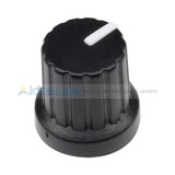 6Mm Wh148 Knob Cap Plastic Threaded Knurled Potentiometer Basic Tools