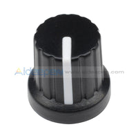 6Mm Wh148 Knob Cap Plastic Threaded Knurled Potentiometer Basic Tools