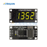 7 Segments Digital Display TM1637 0.36" 0.36 Inch Tube 4 Digit LED Clock Module Board For Arduino Red Green Blue Yellow White