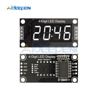 7 Segments Digital Display TM1637 0.36" 0.36 Inch Tube 4 Digit LED Clock Module Board For Arduino Red Green Blue Yellow White