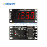 7 Segments Digital Display TM1637 0.36" 0.36 Inch Tube 4 Digit LED Clock Module Board For Arduino Red Green Blue Yellow White