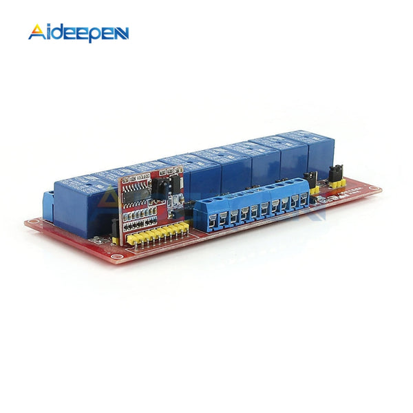 8 Channel DC 12V Multi function Infrared Remote Control Relay Module W ...