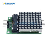 8x8 MAX7219 Dot Led Matrix Module MCU LED Display Control Module For Arduino 5V 8*8 Module Output Input Common Cathode