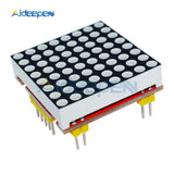 8x8 MAX7219 LED Dot Matrix Common Cathode Microcontroller Red Display Module Control 5V/3.3V for Arduino
