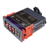 90~250V 10A Digital Temperature Controller Sensor Thermostat -50~110 W/sensor