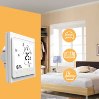 95~240V Smart Thermostat Temperature Controller for Water/Electric Floor Heating Water/Gas Boiler Works with Alexa Google Home on AliExpress