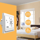 95~240V Smart Thermostat Temperature Controller for Water/Electric Floor Heating Water/Gas Boiler Works with Alexa Google Home on AliExpress