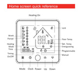 95~240V Smart Thermostat Temperature Controller for Water/Electric Floor Heating Water/Gas Boiler Works with Alexa Google Home on AliExpress