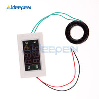 AC 100 300V Digital Voltmeter Ammeter LED Panel AC 110V 220V 200A Volt Amp Current Meter Red Green Dual LED Display
