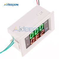 AC 100 300V Digital Voltmeter Ammeter LED Panel AC 110V 220V 200A Volt Amp Current Meter Red Green Dual LED Display