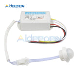 AC 110V 220V IR Infrared Body Motion Sensor Switch ''ON/OFF'' Energy Saving Automatic Lamp Light Control body sensor Switch on AliExpress