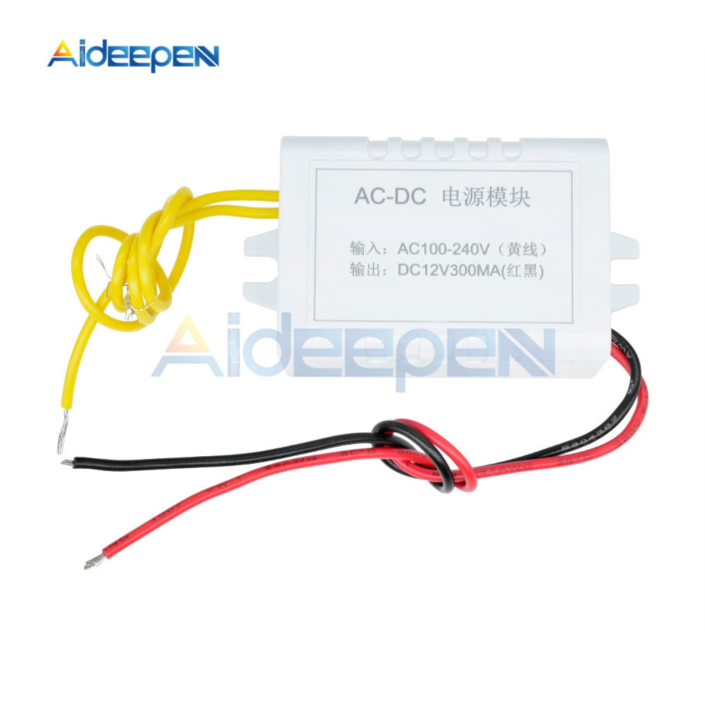 Convertidor AC A DC 110V/220V A 12V 1A 12W - Adaptador LED, Fuente De Alimentación