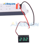 AC 70 500V 0.56" 0.56 Inch Green Display LED Digital Voltmeter Voltage Meter Volt Electrical Instrument Tool 2 Wires