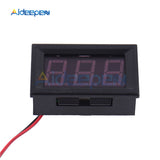 AC 70 500V 0.56" 0.56 Inch Green Display LED Digital Voltmeter Voltage Meter Volt Electrical Instrument Tool 2 Wires