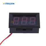 AC 70 500V 0.56" LED Digital Voltmeter Voltage Display 2 Wires 0.56 inch Voltage Meters Electrical Instruments Blue Display
