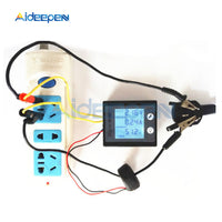 AC 80 260V 100A AC LCD Digital Ammeter Voltmeter Power Energy Volt Voltage Current Meter Gauge with STN LCD Backlight 110V 220V