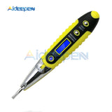 AC DC 12 250V Multifunction Digital Induction Test Pencil Screwdriver Electrical Tester With LED Light Voltage Detector Test Pen on AliExpress