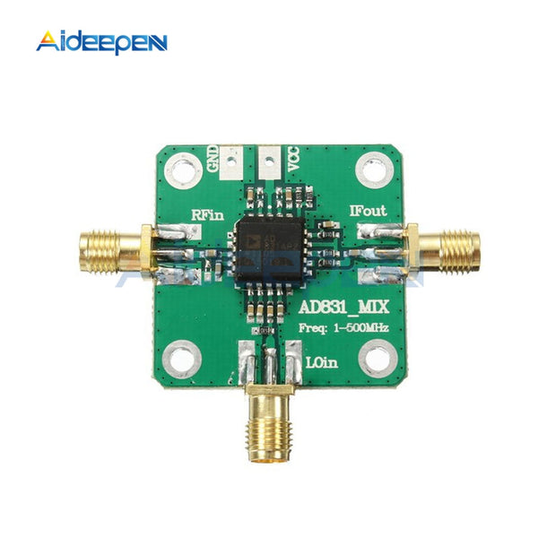 AD831 High Frequency RF Mixer Frequency Converter 0.1 500MHz Board Module 9 11V