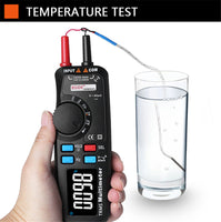 ADM92CL Backlight Digital Multimeter 6000 Counts LCD Display Multimetro Auto Range True RMS Temp Tester Voltmeter Ampermetr on AliExpress