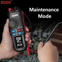 ADM92CL Backlight Digital Multimeter 6000 Counts LCD Display Multimetro Auto Range True RMS Temp Tester Voltmeter Ampermetr on AliExpress