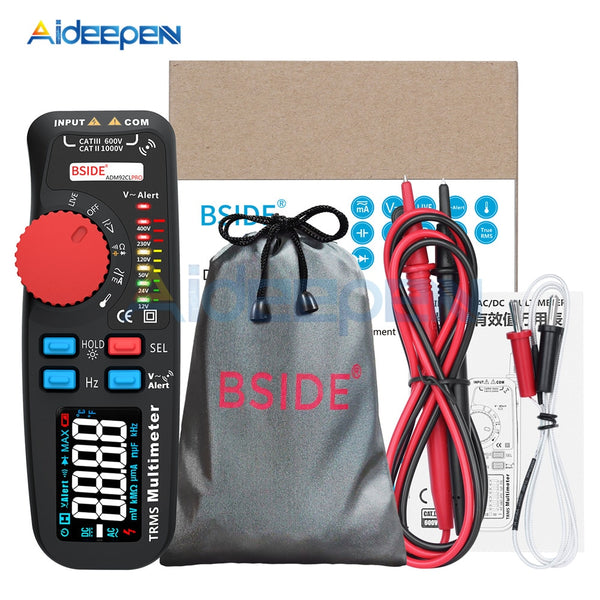 ADM92CL PRO TRMS Professional Dual Mode Digital Multimeter Tester 6000 Counts AC/DC Voltage Current Resistance Ohm Temp Meter on AliExpress