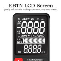 ADMS9CL Ultra Portable Digital Multimeter 3.5” LCD Screen 3 line AC DC NCV Voltage Resistance Frequency Capacitance Ohm Hz Test on AliExpress