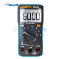 AN8002 Digital Multimeter 6000 Counts Auto Ranging AC/DC Ammeter Voltmeter Ohm Transistor Tester Multi Meter With Backlight on AliExpress