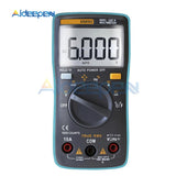 AN8002 Digital Multimeter 6000 Counts Auto Ranging AC/DC Ammeter Voltmeter Ohm Transistor Tester Multi Meter With Backlight on AliExpress