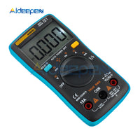 AN8002 Portable Digital Multimeter 6000 Counts AC/DC Ammeter Voltmeter Ohm Transistor Tester Handheld Meter Digital Multimeter on AliExpress