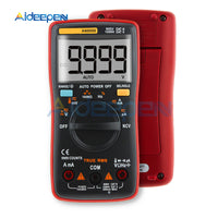 AN8008 AN8009 Auto Range Digital Multimeter 9999 counts With Backlight AC/DC Ammeter Voltmeter Ohm Transistor Tester Multi Meter on AliExpress