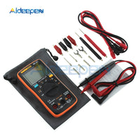AN8008 Auto Range Digital Multimeter 9999 counts With Backlight AC/DC Ammeter Voltmeter Ohm Transistor Tester Multi Meter Black on AliExpress