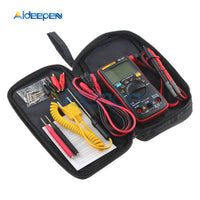 AN8009 Auto Range Digital Multimeter 9999 counts With Backlight AC/DC Ammeter Voltmeter Ohm Transistor Tester Multi Meter on AliExpress
