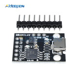ATtiny ATtiny85 Digispark Kickstarter Micro USB Development Board Module IIC I2C TWI SPI Low Power Microcontroller Black