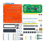 AVR DDS Signal Generator Module DIY Kits Function Generator Sine Square Sawtooth Triangle Wave Frequency Adjustable LCD Display