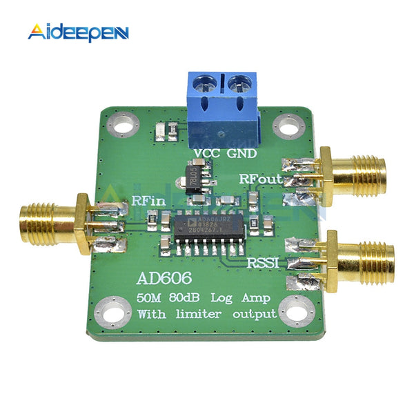 Ad606 Demodulating Logarithmic Amplifier Module Logarithmic Detector 80Db Low Power Log Output Board Support Limiter Output