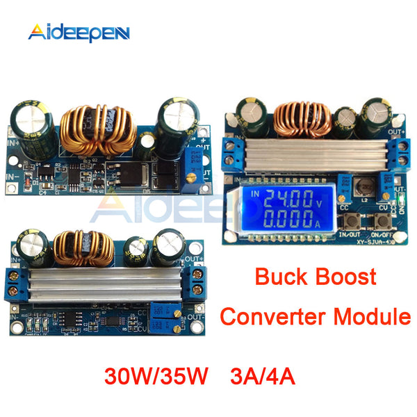 Adjustable Step Up/Step Down Power Supply Module Constant Voltage Constant Current Buck Booster Charge Module 5 30V To 0.5 30V
