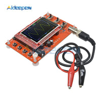 Assembled Digital Oscilloscope 2.4" TFT Display Probe Alligator Test Clip for Arduino + Acrylic Case + DSO150 P6100 Probe