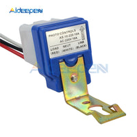 Automatic Auto On Off Photocell Street Light Switch AC 220V 50 60Hz 10A Photo Control Photoswitch Sensor Switch