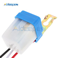 Automatic Auto On Off Photocell Street Light Switch AC DC 12V 24V 220V 50 60Hz 10A Photo Control Photoswitch Sensor Switch
