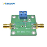 Bias Tee Broadband 10 6000MHz 6GHz RF Microwave DC bias DC Blocker for HAM Radio Amplifier Board RTL SDR LNA Low Noise