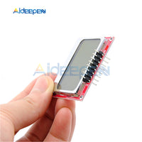 Blue Backlight LCD Display Module Adapter PCB Monitor for Nokia 5110 Screen 84*48 84x84 for Arduino DIY