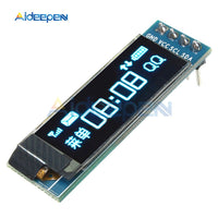 Blue OLED LCD Display DIY Module 0.91 Inch 128x32 IIC I2C SSD1306 Driver IC DC 3.3V 5V For Arduino PIC