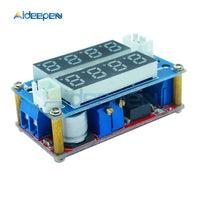 CC/CV Step down Charge Module 5A Adjustable Power Red Blue LED Driver Board Voltmeter Ammeter Constant Current Constant Voltage