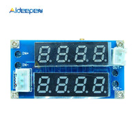 CC/CV Step down Charge Module 5A Adjustable Power Red Blue LED Driver Board Voltmeter Ammeter Constant Current Constant Voltage